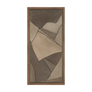 Field Patchwork III by Mercana Studio Handmade Original Framed Canvas Artwork