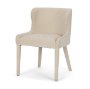 71251 - Nolan Slope Cream Chenille Dining Chair