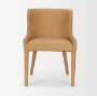 71253 - Nolan Slope Tan Leather Dining Chair
