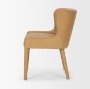 71253 - Nolan Slope Tan Leather Dining Chair
