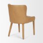 71253 - Nolan Slope Tan Leather Dining Chair
