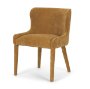 71254 - Nolan Slope Rust Chenille Dining Chair