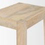 71131 - Colony Light Brown Solid Wood Counter Stool