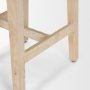 71131 - Colony Light Brown Solid Wood Counter Stool