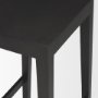 71133 - Colony Black-Brown Solid Wood Counter Stool