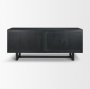 71146 - Grier 72" Black Wood W/ Black Cane Sideboard
