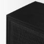 71146 - Grier 72" Black Wood W/ Black Cane Sideboard