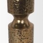 71149 - Akira Large Hammered Gold Metal Pillar Candle Holder