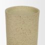 71151 - Akira Large Textured Beige Metal Pillar Candle Holder
