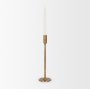71157 - Chantria Large Solid Natural Brass Adjustable Taper Candle Holder