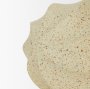 71166 - Imani Small Sculptural Textured Beige Metal Decorative Orb Object