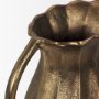 71175 - Anya Antiqued Brass Scalloped Petal Cast Metal Jug