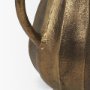 71175 - Anya Antiqued Brass Scalloped Petal Cast Metal Jug
