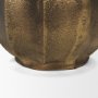 71175 - Anya Antiqued Brass Scalloped Petal Cast Metal Jug