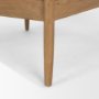 71178 - Danni Beige Fabric Beech Wood Framed Accent Lounge Chair