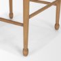 71179 - Brinley Woven Paper Rope w/ Brown Wood Frame Counter Stool