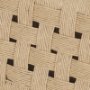 71179 - Brinley Woven Paper Rope w/ Brown Wood Frame Counter Stool