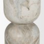 71181-AB - Nylah Solid Pink Marble Round Accent Table