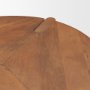 71182 - Hisako Mid Brown Open Round Accent Table