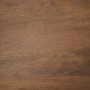 71209-AB - Arno Warm Mid-Brown Wood Sculptural Round Coffee Table