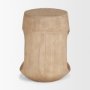 71223 - Cove Light Brown Sculptural Open Side Table