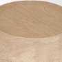 71223 - Cove Light Brown Sculptural Open Side Table