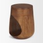 71224 - Cove Mid-Brown Sculptural Open Side Table