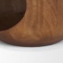 71224 - Cove Mid-Brown Sculptural Open Side Table