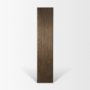 71231 - Belford 2-Door Open Dark Brown Oak Wood Shelving Unit