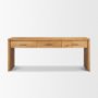 71233 - Belford 72" Light Brown Oak Wood Console Table