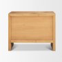 71235 - Belford 3-Drawer Light Brown Oak Wood Closed Nightstand
