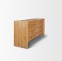 71237 - Belford 6-Drawer Light Brown Oak Wood Dresser