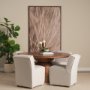 71148 - Akira Small Hammered Gold Metal Pillar Candle Holder