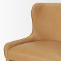 71253 - Nolan Slope Tan Leather Dining Chair