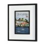 13780 - Lunenburg Go Canada (M) by Mercana Studio a Framed Art Print Matted under Glass