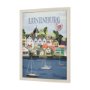 13790 - Lunenburg Go Canada (L) by Mercana Studio a Hand Embellished Decograph Framed Art Print