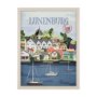 13790 - Lunenburg Go Canada (L) by Mercana Studio a Hand Embellished Decograph Framed Art Print
