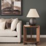 71182 - Hisako Mid Brown Open Round Accent Table