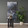 102698-FL - Brook and Willows II by Mercana Studio Hand-Embellished Textured Framed Canvas Artwork