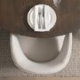 69873-4A1 - Terra Fluted Dining Table - 4 Niles Chairs - Terra Sideboard