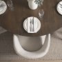 69873-6A - Terra Fluted Dining Table - 6 Niles Chairs
