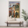 13804 - Halifax Go Canada (XL) by Mercana Studio a Hand Embellished Decograph Framed Art Print under Glass