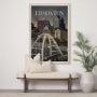 13800 - Edmonton Go Canada (XL) by Mercana Studio a Hand Embellished Decograph Framed Art Print under Glass