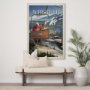 13796 - Whistler Go Canada (XL) by Mercana Studio a Hand Embellished Decograph Framed Art Print under Glass