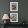 13579 - Quebec City Go Canada (M) by Mercana Studio a Framed Art Print Matted under Glass
