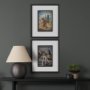 13696 - Calgary Go Canada (M) by Mercana Studio a Framed Art Print Matted under Glass