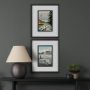 14400 - Muskoka Go Canada (M) by Merana Studio a Framed Art Print Matted under Glass