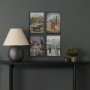 13766 - Regina Go Canada (SM) by Mercana Studio a Hand Embellished Decograph Framed Art Print