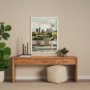 14157 - Georgia Go USA (L) by Mercana Studio a Hand Embellished Decograph Framed Art Print
