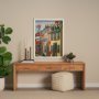 13791 - Halifax Go Canada (L) by Mercana Studio a Hand Embellished Decograph Framed Art Print